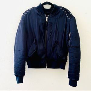 ALLSAINTS | Bree Laced Bomber